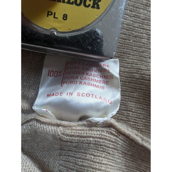 Jaeger Vintage 100% Scottish Cashmere Cardigan Sweater Size 34 EU Quiet Luxury - Picture 6 of 16